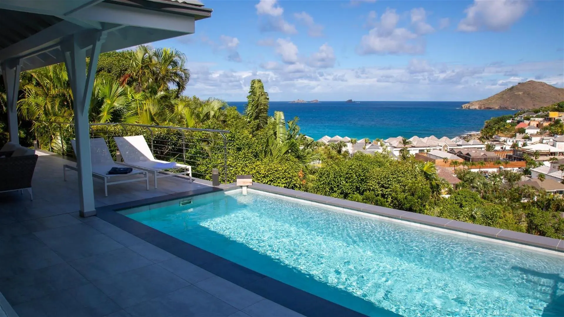 Romantic Villa With Stunning Views Of Blue Ocean St. Barthelemy