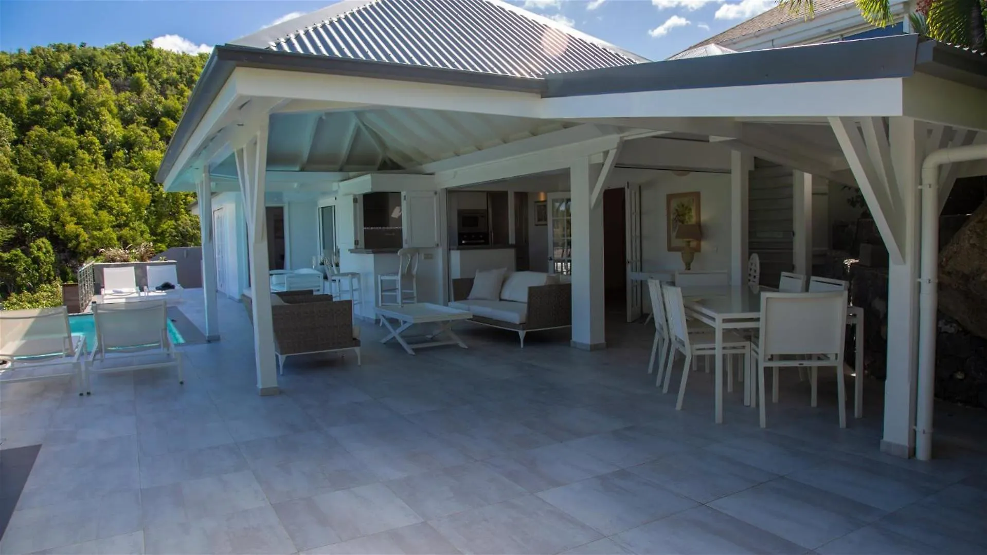 Romantic Villa With Stunning Views Of Blue Ocean St. Barthelemy